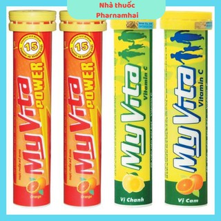 Nhà thuốc Pharnamhai, Sủi Vitamin c myvita tube 20 viên