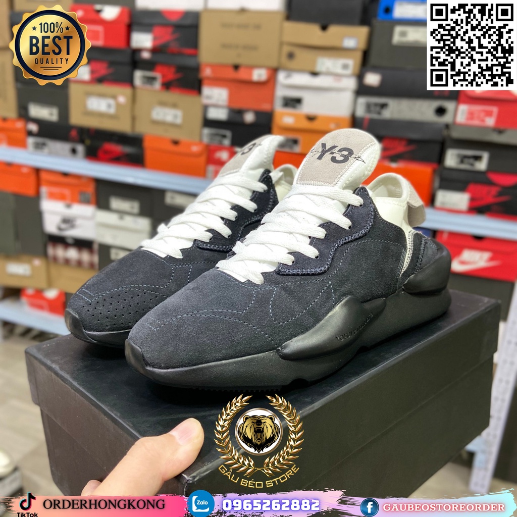 FX7280 Nhận Order Hỗ Trợ Free Ship Giày Best Quality Sneaker ***Adidas Y-3 Qasa x Kaiwa Chunky