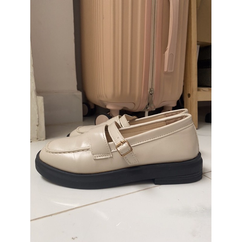 Giày Mary Jane Retro Trắng kiểu Loli xinh xắn | BigBuy360 - bigbuy360.vn