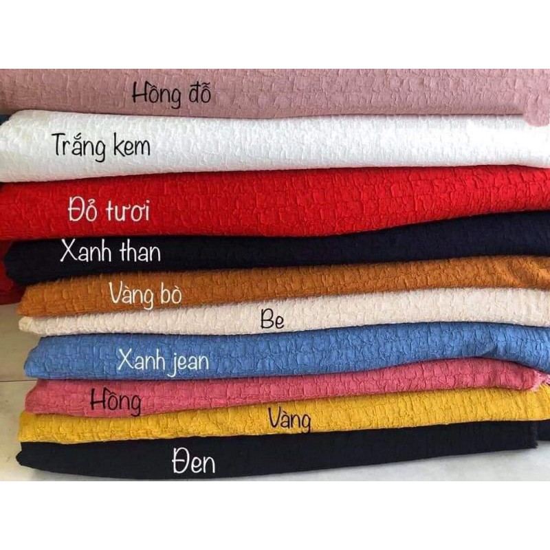 vải tằm xốp