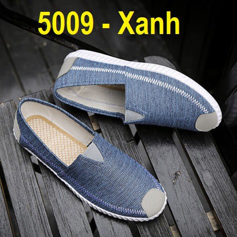 [Mã SKAMLTSM9 giảm 10% đơn 99K] [HOT] Giày lười vải lanh Nam hè 2020 | BigBuy360 - bigbuy360.vn