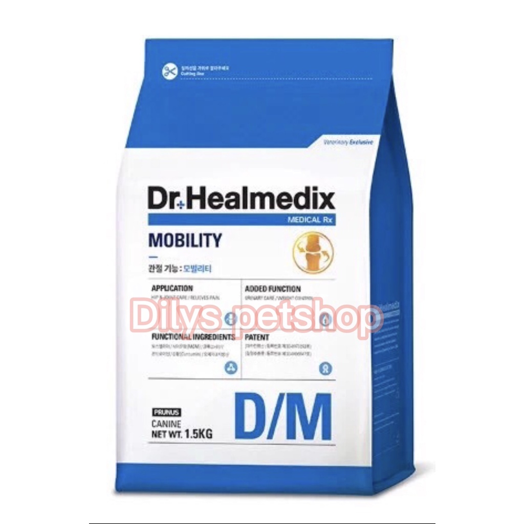 1.5kg Thức ăn cho chó hỗ trợ xương khớp Dr. Healmedix Mobility
