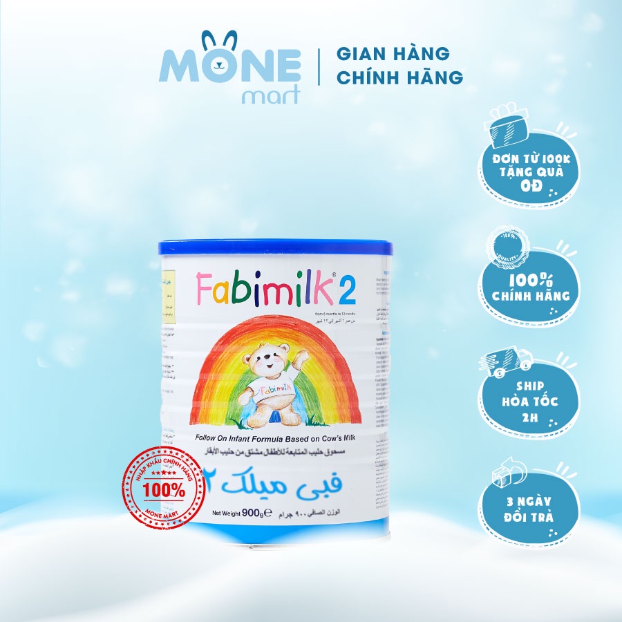 Sữa tăng cân Fabimilk 2 400g/900