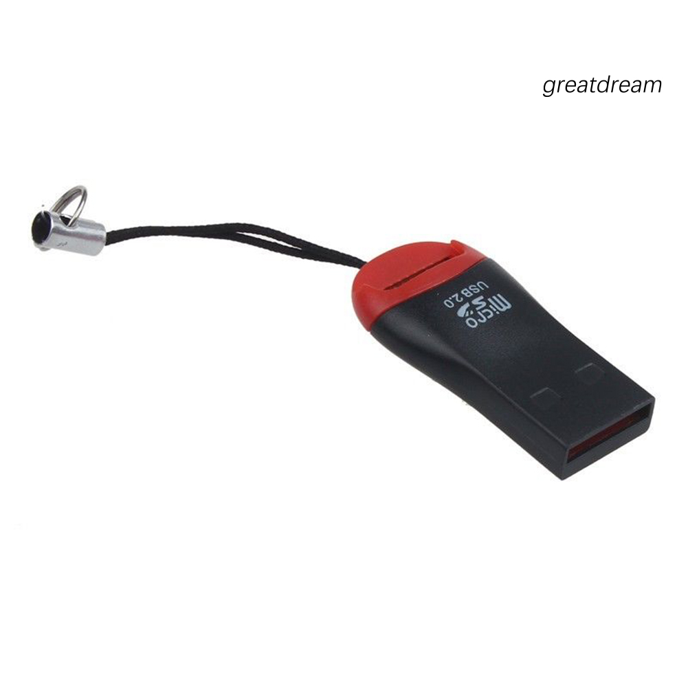 Set 5 Đầu Đọc Thẻ Nhớ USB 2.0 TF Dành Cho Laptop