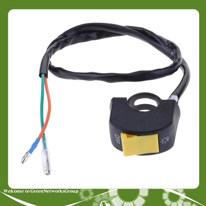 Công tắc chuyển đổi on off màu vàng dành cho xe máy (F1)