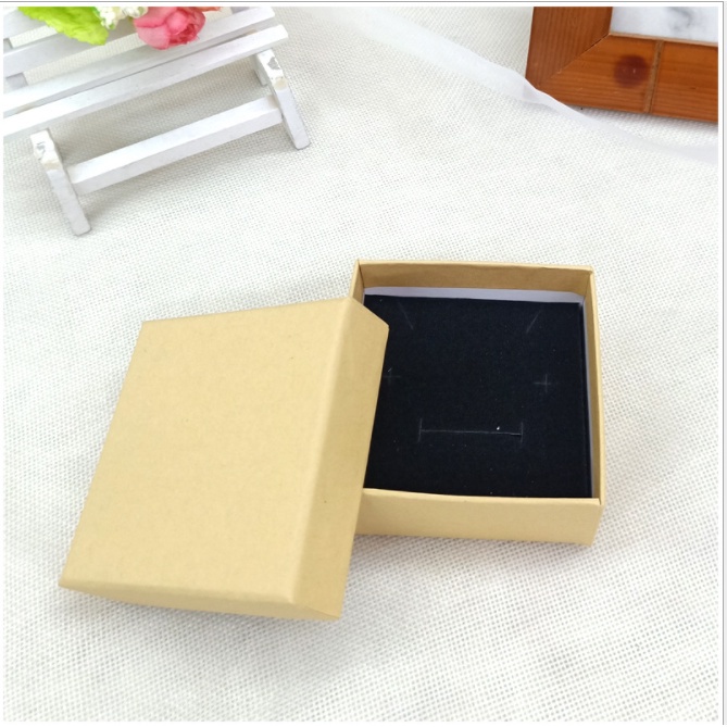 Hộp Bao bì Hộp Kỹ thuật Trơn đựng trang sức Nhẫn, Kim Cương, Bông tai nhỏ, Nhiều màu  5 * 5 * 3 cm