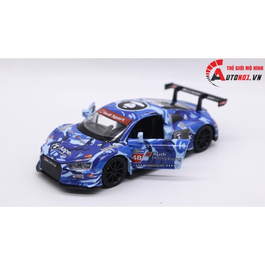 MÔ HÌNH XE AUDI R8 LMS GT3 HONG KONG CUP 2019 #48 1:32 MAKEDA 7784