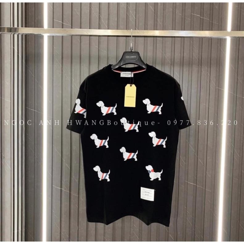 [BIG SALE] Áo phông nam nữ, áo phông unisex form rộng chất cotton mát mịn thấm hút mồ hôi in hình nhiều cún sẵn sll