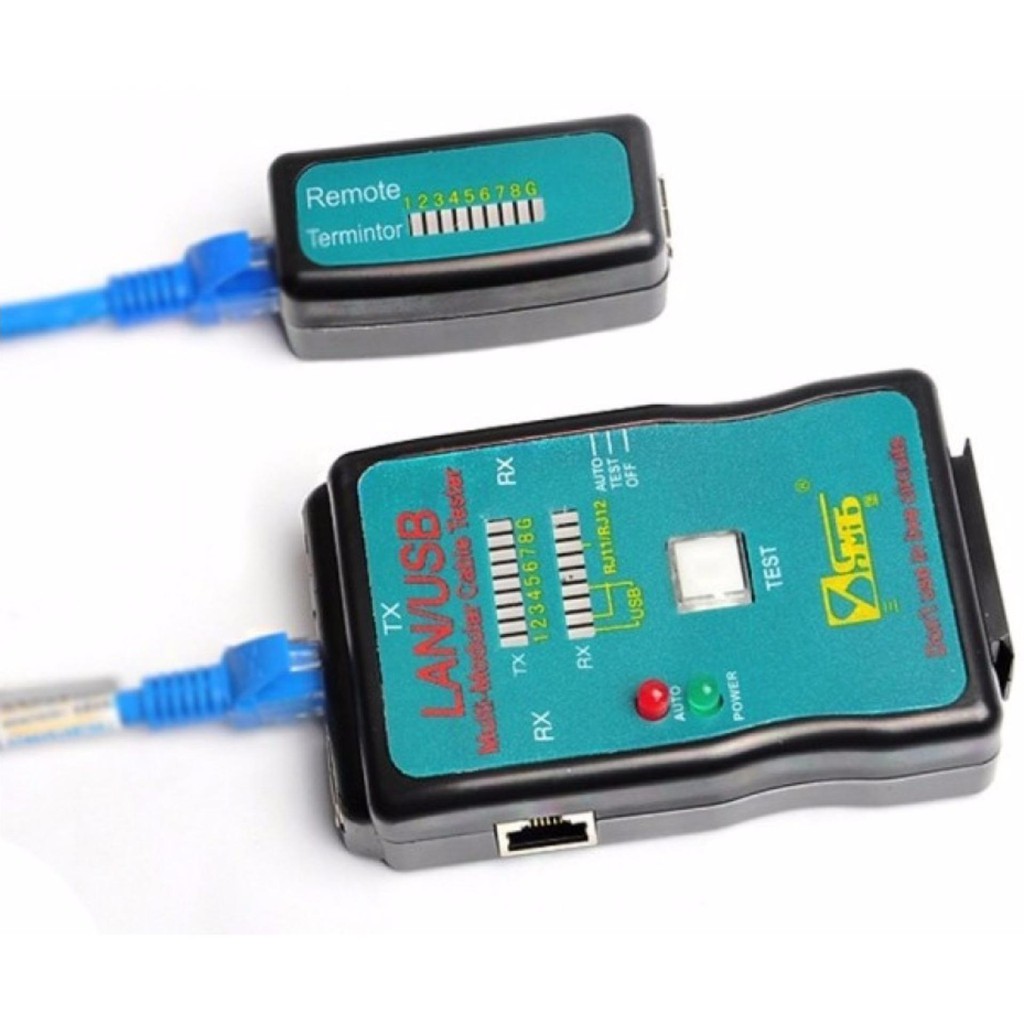 Bộ test cáp mạng CT-168 TẶNG KÈM PIN 9V (Loại tốt) | BigBuy360 - bigbuy360.vn