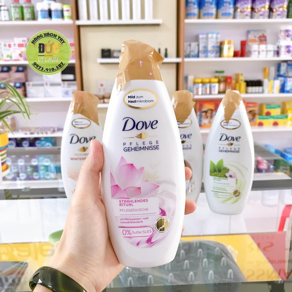 SỮA TẮM DƯỠNG DA DOVE ĐỨC - 250ML