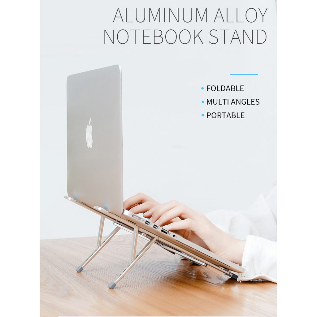 Giá đỡ tản nhiệt HyperStand Folding Alumium cho Macbook, Laptop, Surface