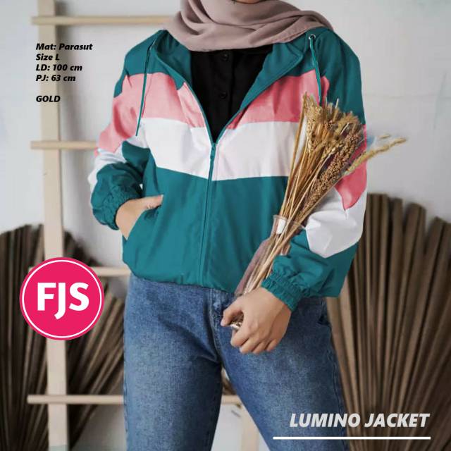 Áo Khoác Dù LD 100 L Phản Quang Cho Nữ