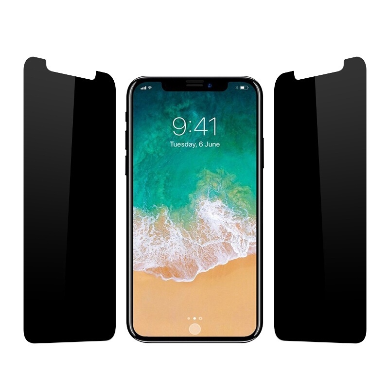 Kính Cường Lực 3D Chống Nhìn Trộm HD Cho IPhone 12 Mini Pro Max 5 SE 6 6S 6P 6SP 7 7P Ốp