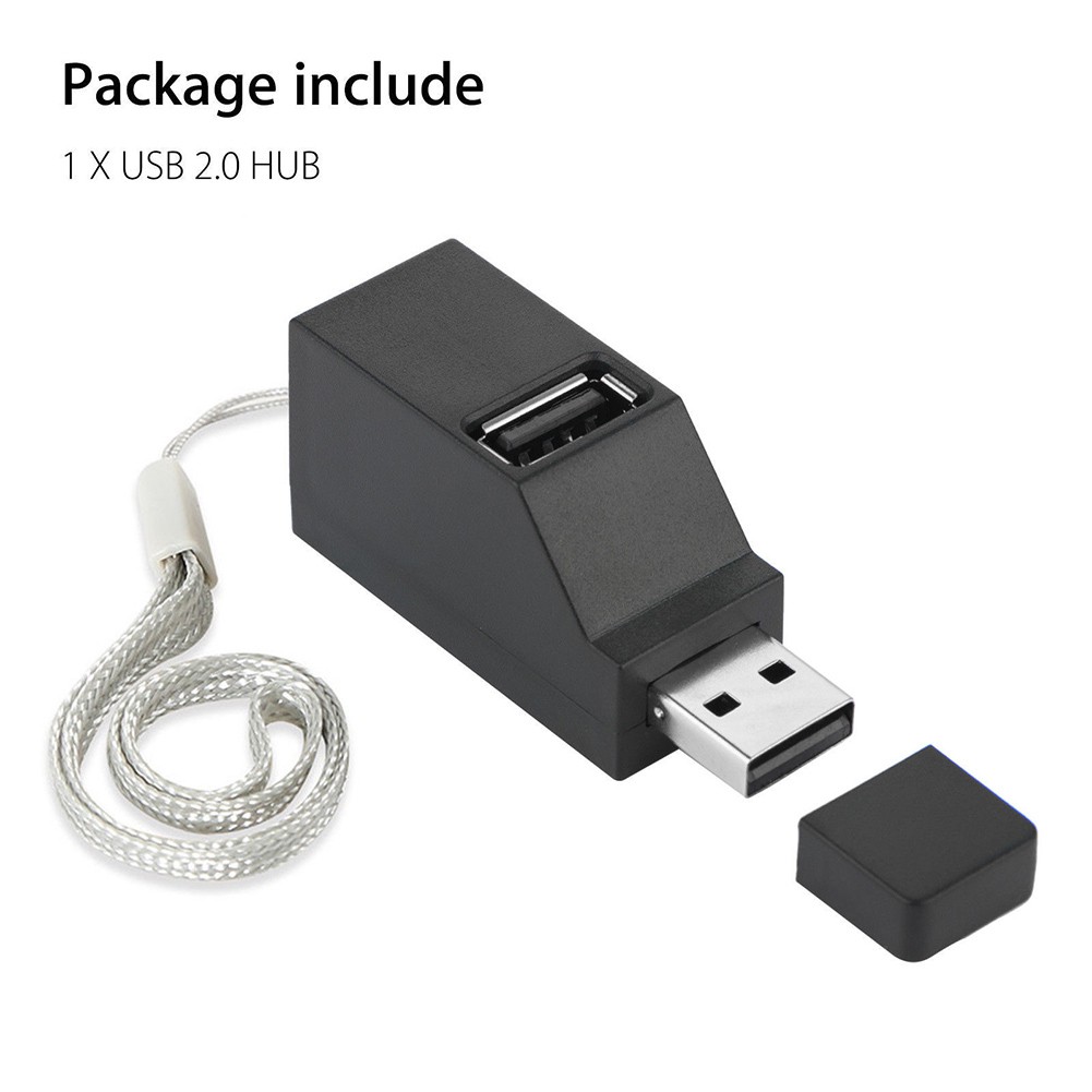 Bộ Chia 3 Cổng Usb 2.0 Cho Máy Tính