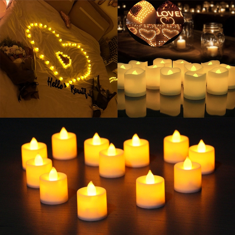 1 Nến Điện Tử Đèn Led Trang Trí Tiệc