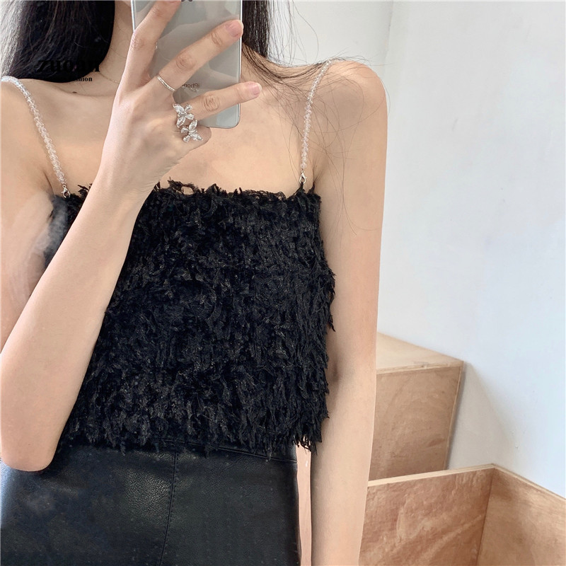 SUXI Áo dây phong cách Hàn Quốc gợi cảm cho nữ