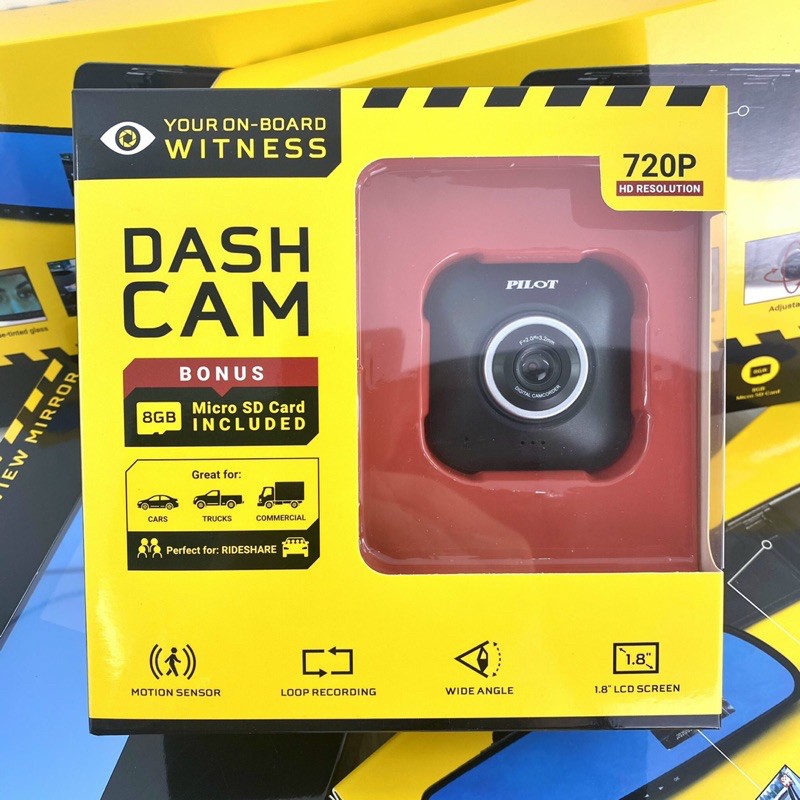 Camera hành trình Pilot DASHCAM 720 cao cấp Mỹ được sản xuất tại Việt Nam | BigBuy360 - bigbuy360.vn