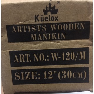 NGƯỜI GỖ KUELOX SIZE 30CM