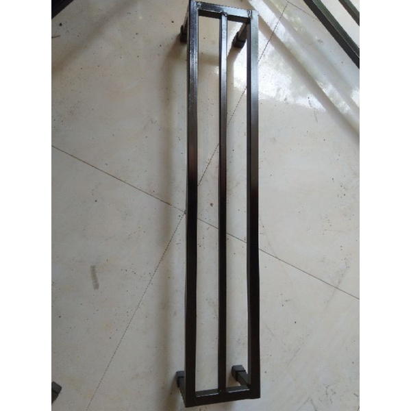 Kệ kê chậu hoa, cây cảnh- Dài 80cm. Rộng 15. Cao 10-15-20cm.Hộp thép vuông 20x20mm.1nan phụ