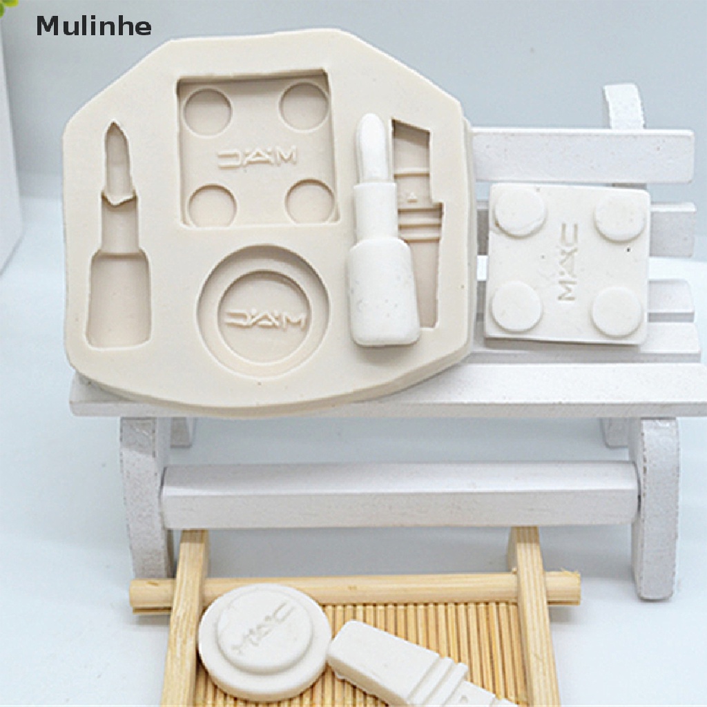 Khuôn Silicone Làm Bánh Kẹo Hình Thỏi Son 3D