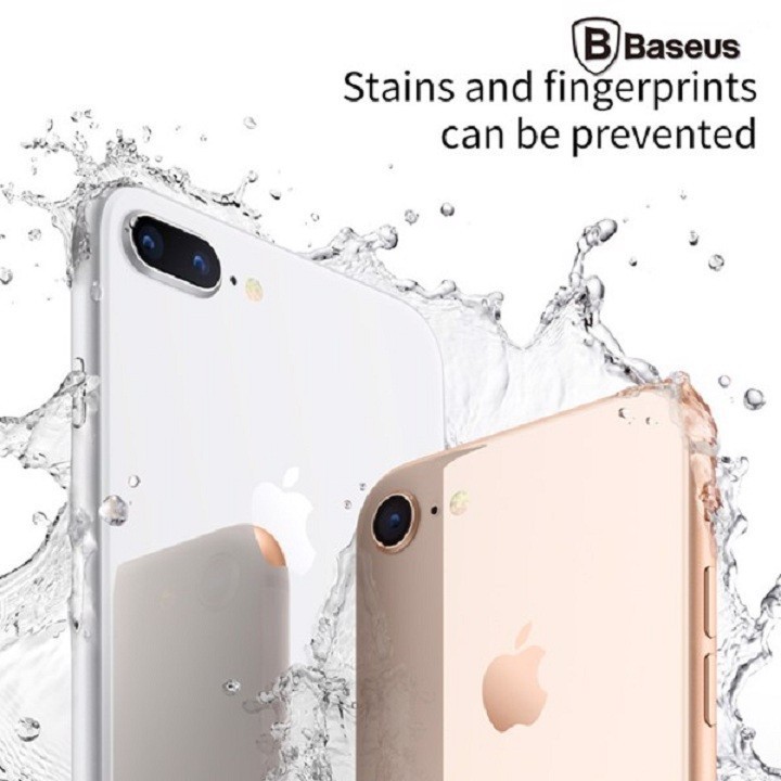 Kính cường lực 4D mặt lưng Baseus LV178 cho iPhone 7 Plus 8 plus