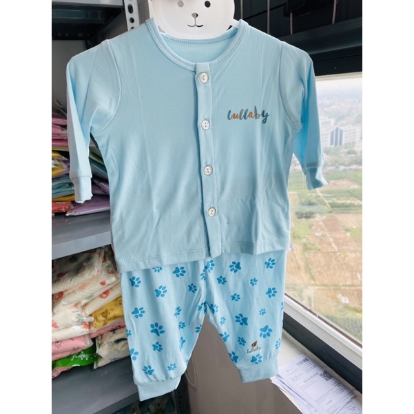 [SALE] Bộ sơ sinh cài giữa Lullaby chất petit cho bé