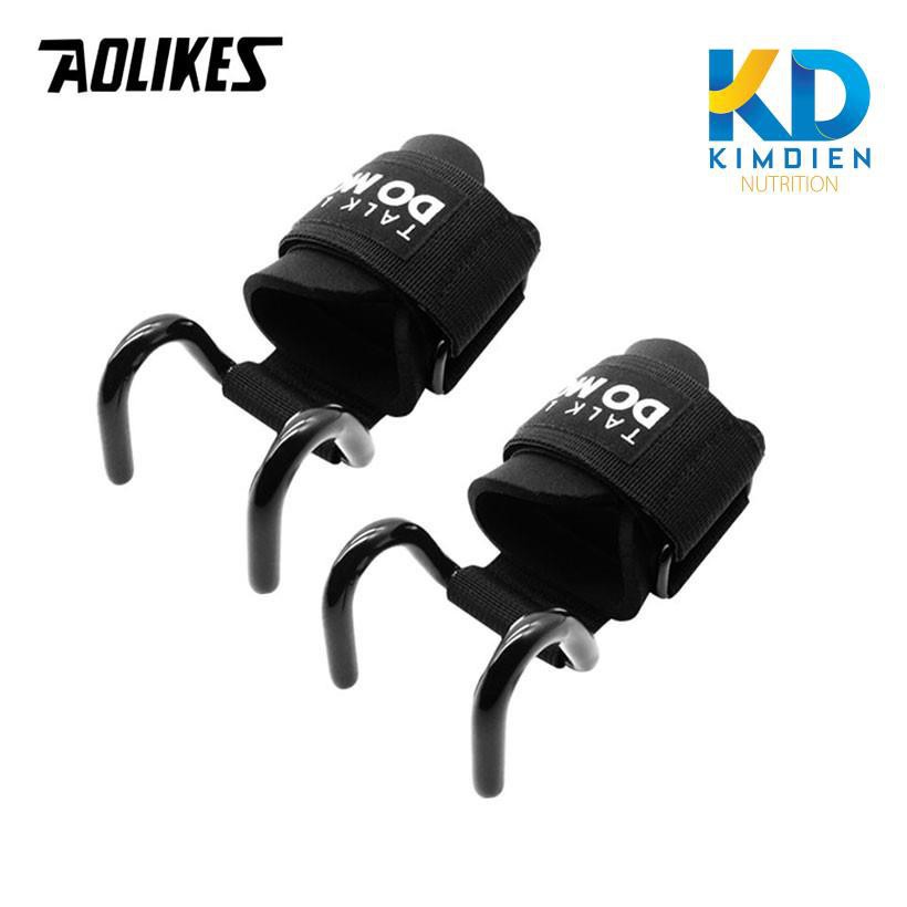 Cuốn trợ lực cổ tay có móc kéo tạ Aolikes AL7642 (1 đôi)