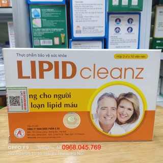 LipidCleanz - Dùng cho người rối loạn lipid máu