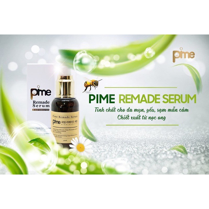 [QUÀ][CHÍNH HÃNG] Serum nọc ong Pime dưỡng da, ngăn ngừa mụn Pime Remade Serum 50ml | BigBuy360 - bigbuy360.vn