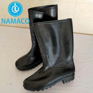 Ủng bảo hộ đi mưa tgp màu đen giúp bảo vệ chân dùng trong lao động - bảo hộ lao động thành phong