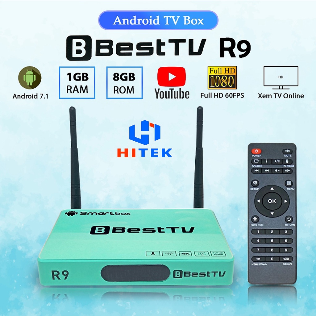 Tivi box R9- Biến Tivi thường thành tivi thông minh