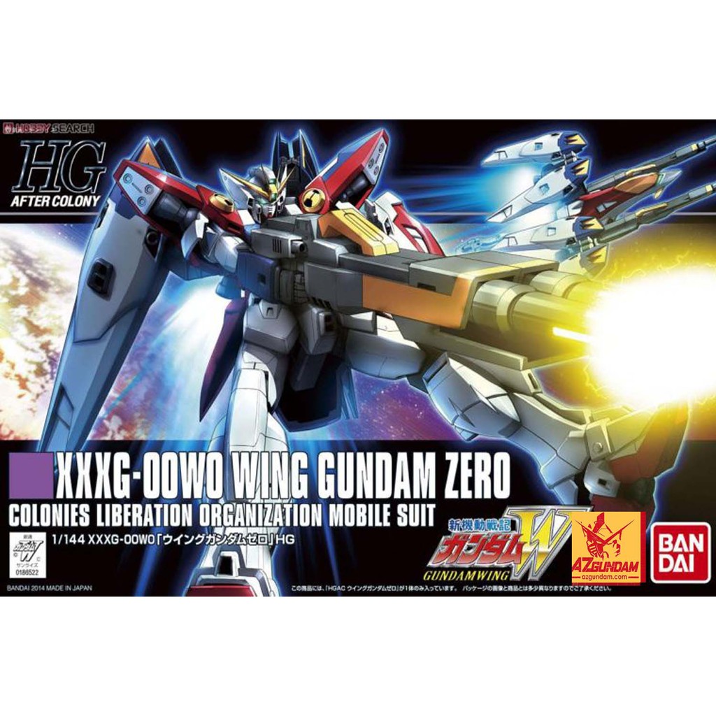 Mô Hình Gundam HG Wing Gundam Zero Series HGUC Tỉ Lệ 1/144