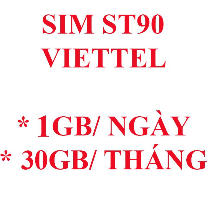 SIM VIETTEL SỐ ĐẸP GIÁ RẺ - ĐK ĐƯỢC GÓI ST90,V120,F70, SG90...