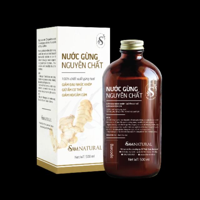 Nước gừng nguyên chất