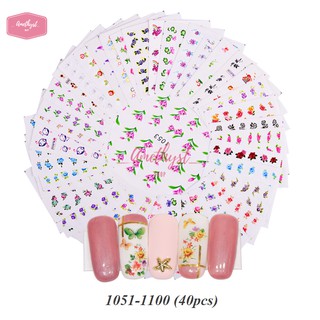 Set Bộ Sticker Dán Trang Trí Móng - Nhóm 2