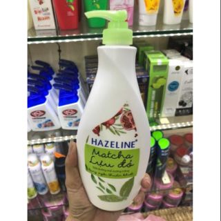 Dưỡng thể hazeline chai vòi