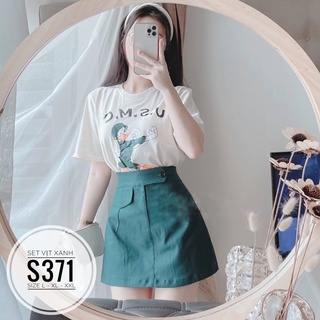 Bigsize Set vịt xanh S371