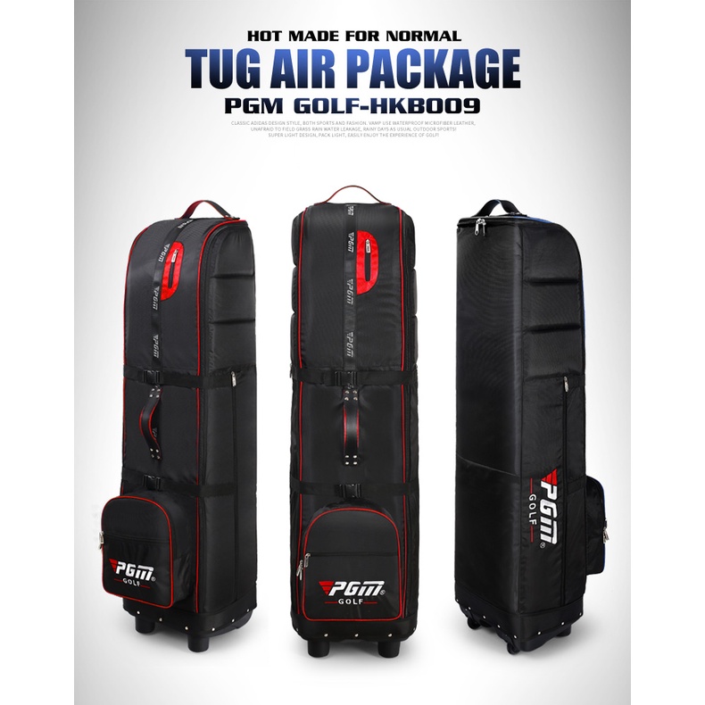 Cover túi gậy máy bay có khóa mã  - Extra Thick Golf Travelling Bag With Lock