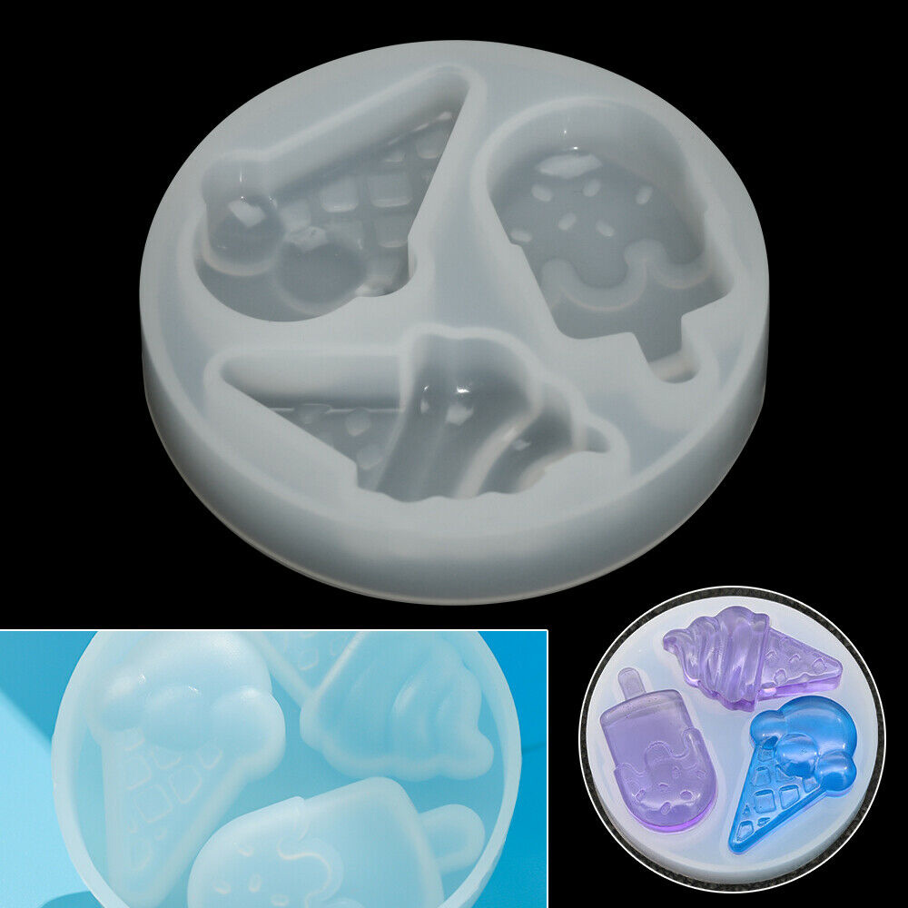 CONOPERY Khuôn Silicon Làm Kem Que Tạo Hình Sáng Tạo