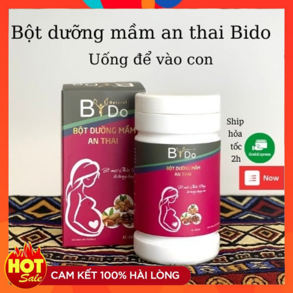 Bột ngũ cốc bà bầu bido,  giảm nghén, hết nôn ,uống thơm ngon, vào con là chính