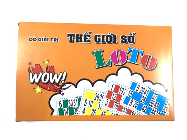 Cờ lô tô - gỗ