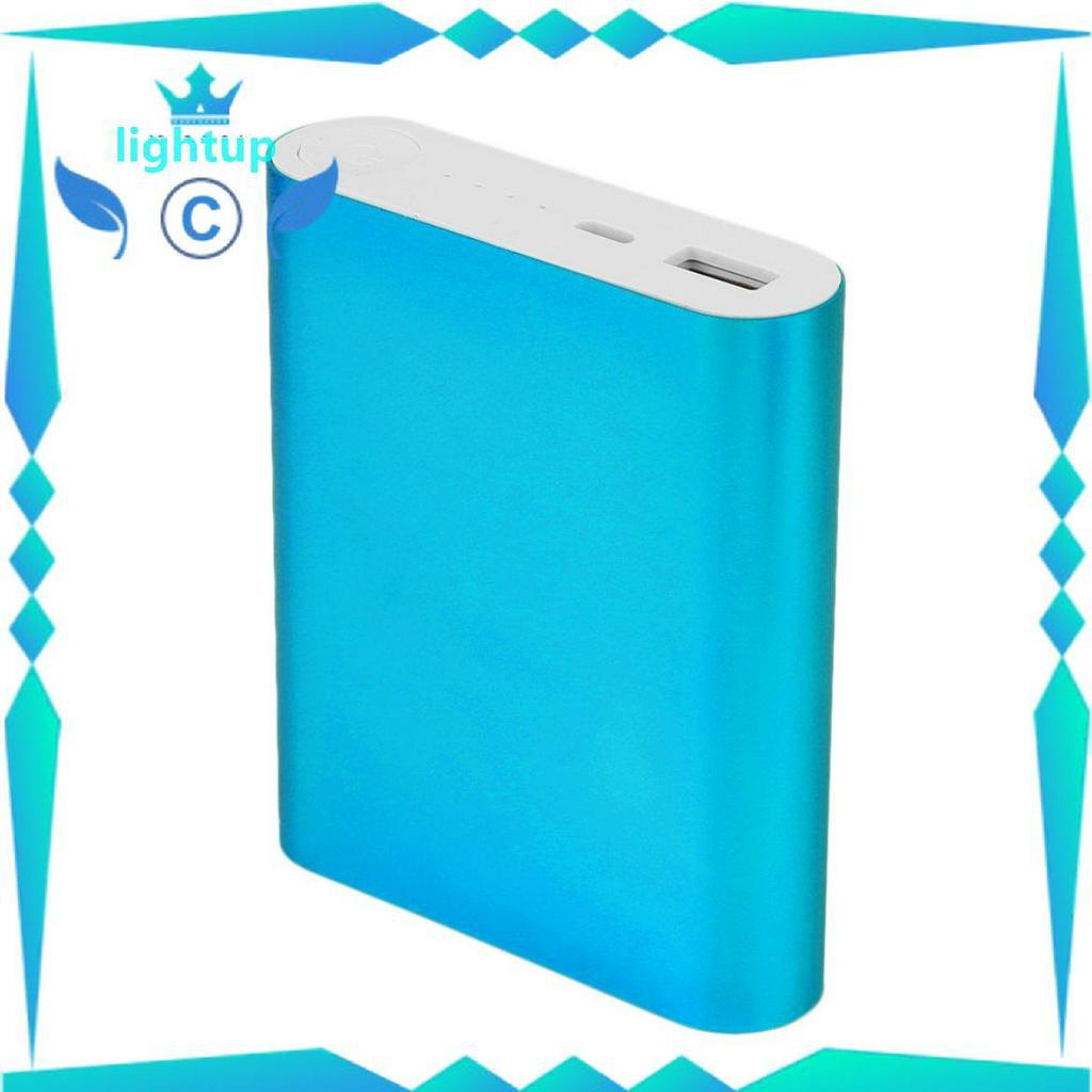 Vỏ pin sạc dự phòng 10400mAh USB cổng USB có đèn thích hợp cho 4 pin 18650