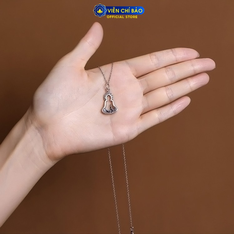 Mặt dây chuyền bạc nữ hình phật Cam Bergamot bạc Thái S925 thời trang phụ kiện trang sức nữ Viễn Chí Bảo M000002