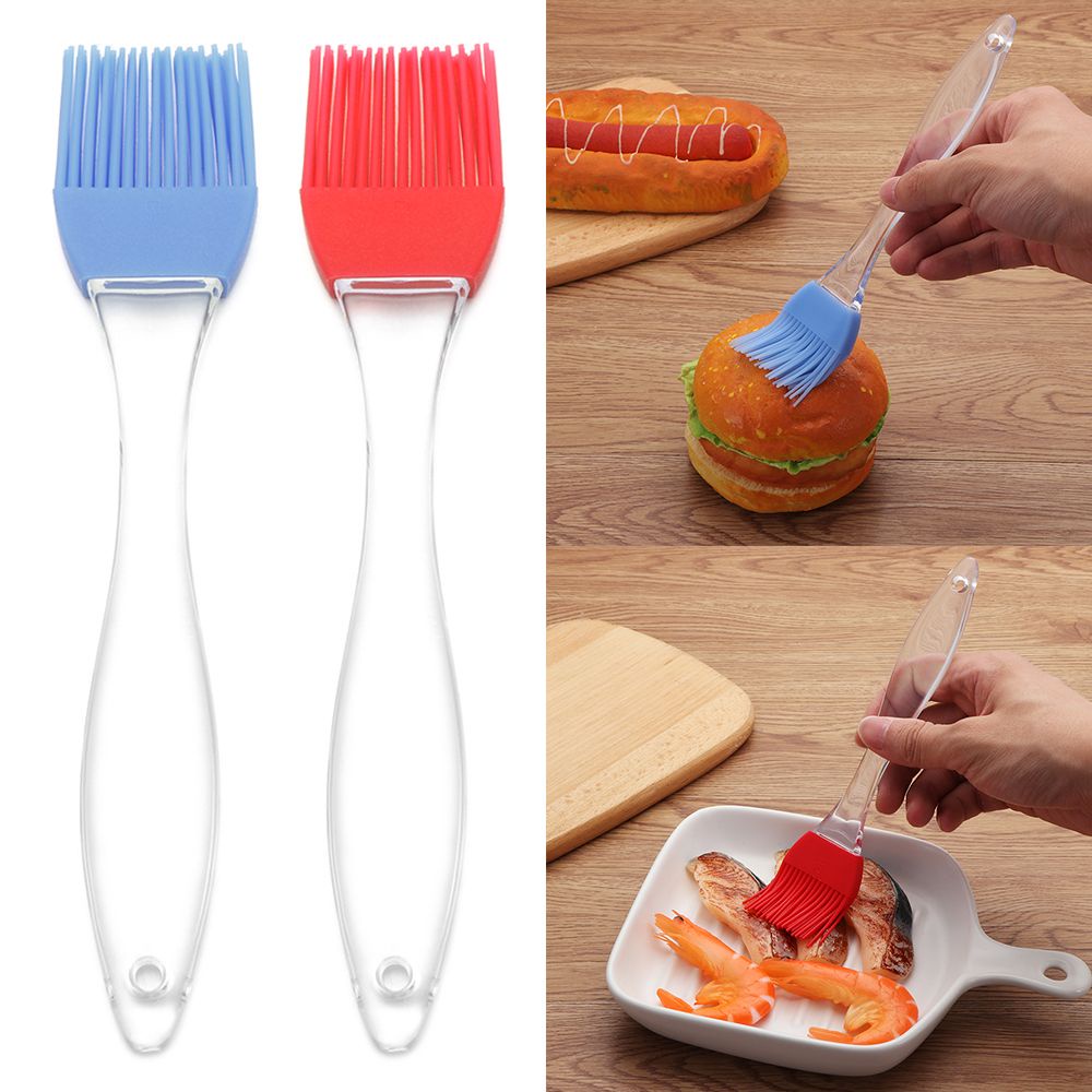 Cọ Silicone Phết Dầu Làm Bánh / Nướng Bbq Chịu Nhiệt Nhiều Màu Tùy Chọn