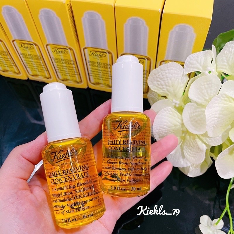 Tính chất dưỡng da ban ngày Kiehl's daily reviving concentrate 30ml