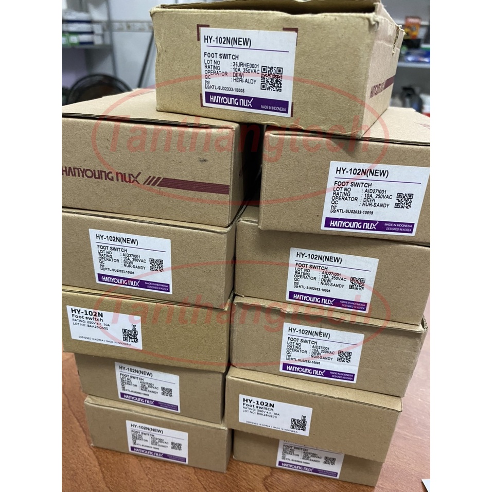 Công tắc bàn đạp, bàn đạp máy may, máy phun xăm HY-101 Hanyoung