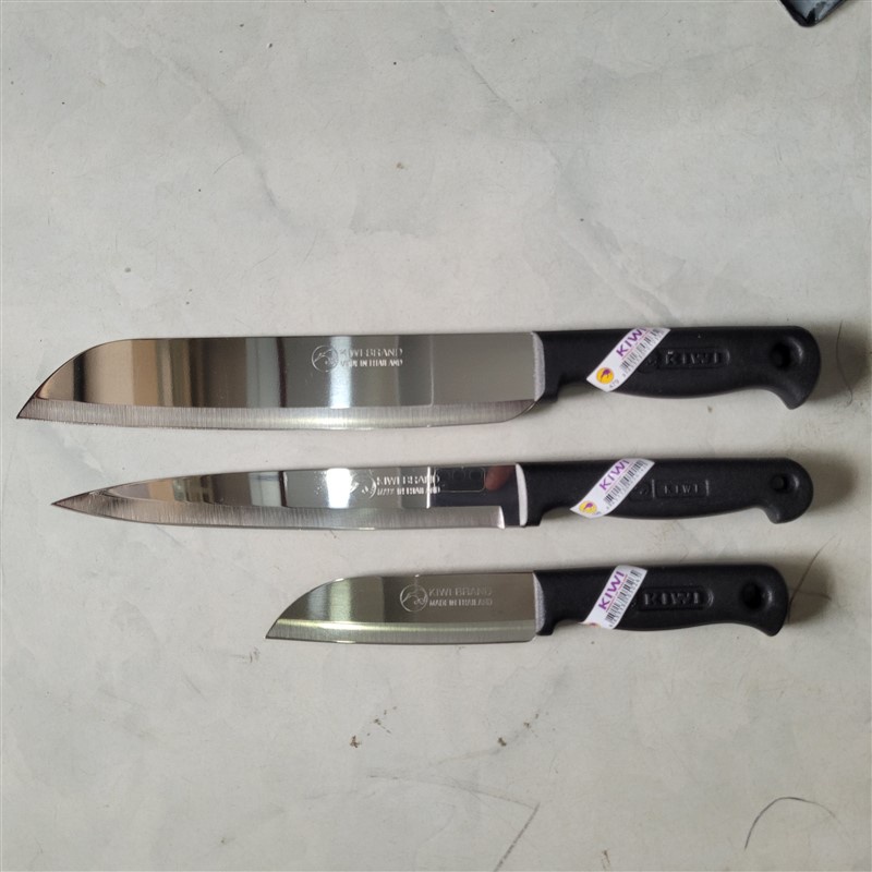 Dao Kiwi 479 cán nhựa dài 34 cm siêu bén mũi nhọn dài hàng Thái nội địa