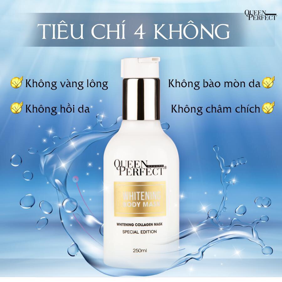 Ủ trắng da yến tươi Queen Perfect làm trắng da toàn thân trong 7 ngày | BigBuy360 - bigbuy360.vn