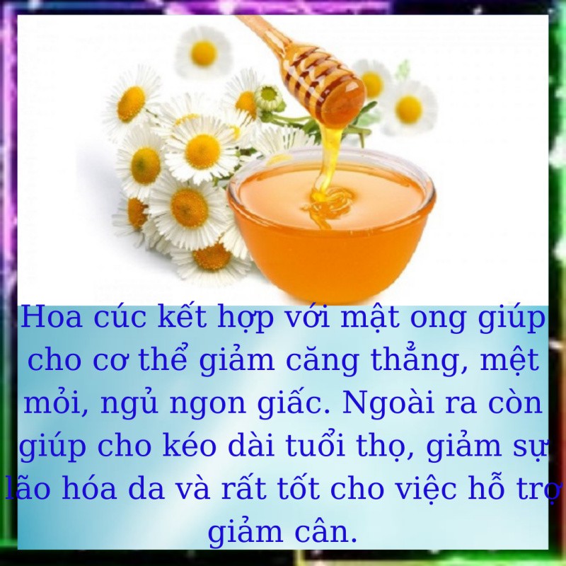 NGHỆ NẾP ĐỎ - MẬT ONG- HOA CÚC, 30 Túi nhỏ, Giảm Nám Da, Đẹp Da, Giảm Đau Dạ Dày
