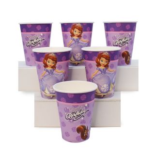 Set giấy mega trang trí sinh nhật chủ đề công chúa sofia